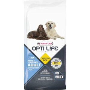 Opti Life Adult Sterilised Light Medium&Maxi - 12,5 kg