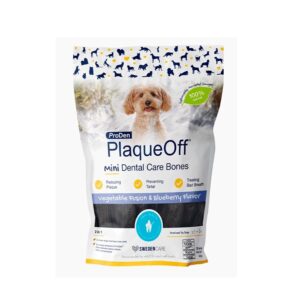 PlaqueOff Mini Dental Care Bones - 340 g