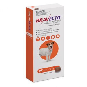 BRAVECTO - za pse 4,5-10 kg
