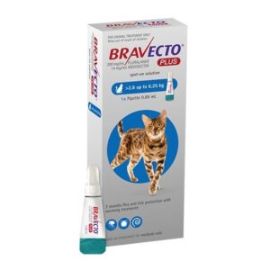 BRAVECTO Plus Cat - spot-on za mačke 2,8-6,25 kg