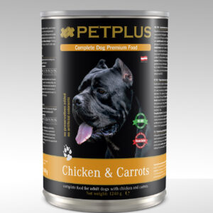 PET PLUS Chicken&Carrots - 6x1,24 kg