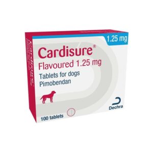 Dechra Cardisure Flavoured 1,25 mg - 100 tableta