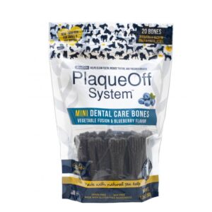 PlaqueOff Mini Dental Care Bones - 340 g