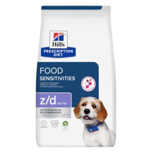 Hill’s Prescription Diet Food Sensitivities Z/D Low Fat – 10 kg
