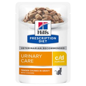 Hill’s Prescription Diet Urinary Care C/D Multicare Chicken Wet – 12×85 g