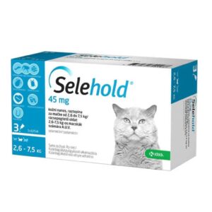 SELEHOLD - spot on, za mačke 2,6-7,5 kg