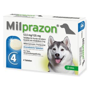 Krka Milprazon - 12,5 mg/125mg