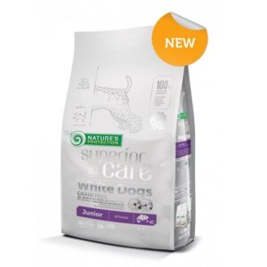 NATURE’S PROTECTION White Dog Salmon Junior - 10 kg