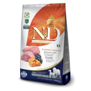 N&D Pumpkin Medium&Maxi Adult Lamb&Blueberry - 12 kg