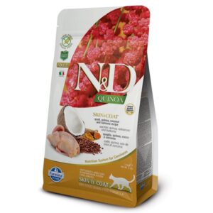 N&D Quinoa Cat Skin&Coat Quail - 1,5 kg