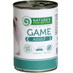 NATURE’S PROTECTION Can Adult Game – 6x400 g