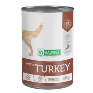 NATURE’S PROTECTION Can Adult Sensitive Turkey – 6x400 g