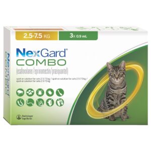 NexGard Combo Cat - 2,5-7,5 kg