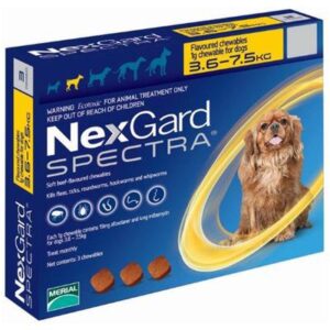 NexGard SPECTRA S - za pse 3,5-7,5 kg