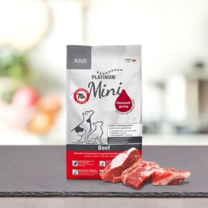Platinum Adult Mini Beef - 900 g