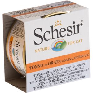 Schesir Cat Tunjevina i Orada u prirodnom sosu - 12x70 g