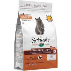 Schesir Dry Cat Sterilized & Light Chicken - 400 g