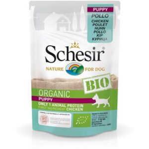 Schesir Puppy BIO Organic Piletina - 12x85 g