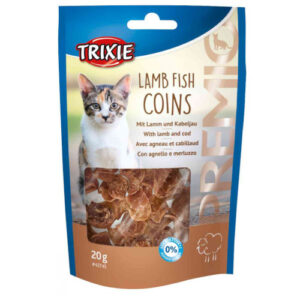 Trixie Premio Lamb Fish Coins - 20 g