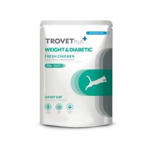 Trovet PLUS Weight&Diabetic Cat – 12×85 g