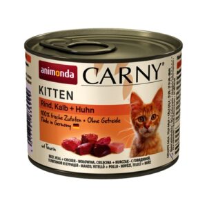 Animonda Carny Kitten Beef+Veal+Chicken - 6x200 g