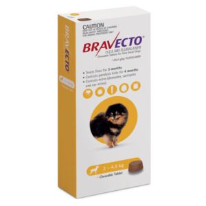 BRAVECTO - za pse 2-4,5 kg