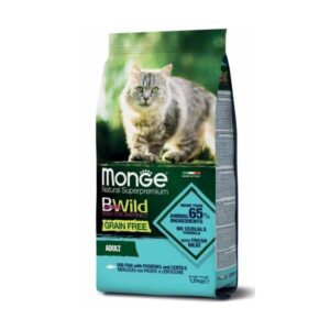 Monge Bwild Cat Grain Free Cod Fish - 1,5 kg