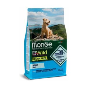Monge Bwild Grain Free Mini Adult Anchovies - 2,5 kg