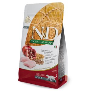 N&D Ancestral Grain Cat Chicken&Pomegranate - 10 kg