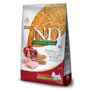 N&D Ancestral Grain Mini Adult Chicken & Pomegranate - 7 kg