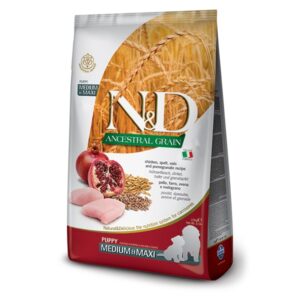 N&D Ancestral Grain Puppy Medium&Maxi Chicken&Pomegranate - 2,5 kg