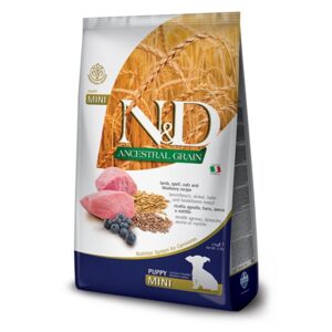 N&D Ancestral Grain Puppy Mini Lamb&Blueberry - 800 g
