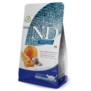 N&D Ocean Cat Herring, Pumpkin&Orange - 300 g