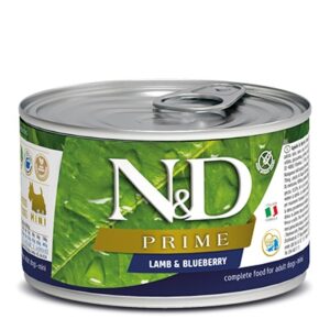 N&D Prime Mini Lamb&Blueberry – 6x140 g