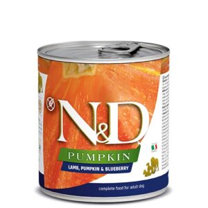 N&D Pumpkin Lamb, Pumpkin&Blueberry – 6x285 g