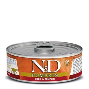 N&D Pumpkin Cat Quail&Pumpkin – 12x80 g