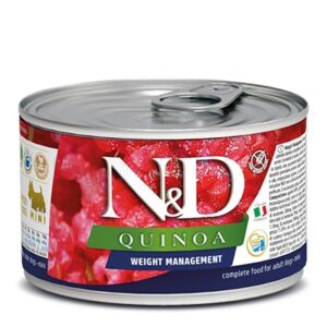 N&D Quinoa Mini Weight Management – 6x140 g