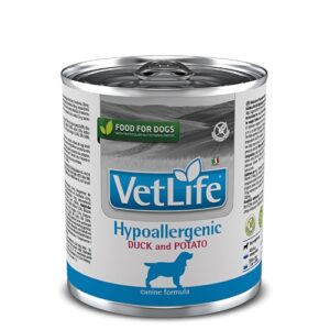 Vet Life Hypoallergenic Duck and Potato - 6x300 g