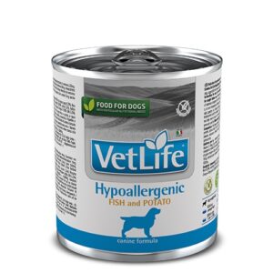 Vet Life Hypoallergenic Fish and Potato - 6x300 g