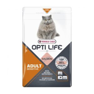 Opti Life Cat Adult Sensitive Salmon - 7,5 kg