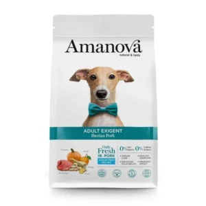 Amanova Adult Dog Exigent Iberian Pork - 10 kg