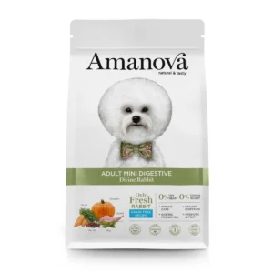 Amanova Adult Mini Dog Digestive Divine Rabbit - 7 kg