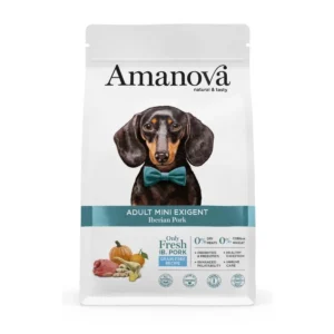 Amanova Adult Mini Dog Exigent Iberian Pork - 7 kg